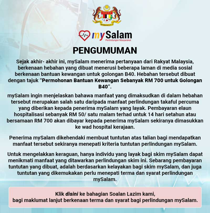 Mysalam Skim Perlindungan Masyarakat