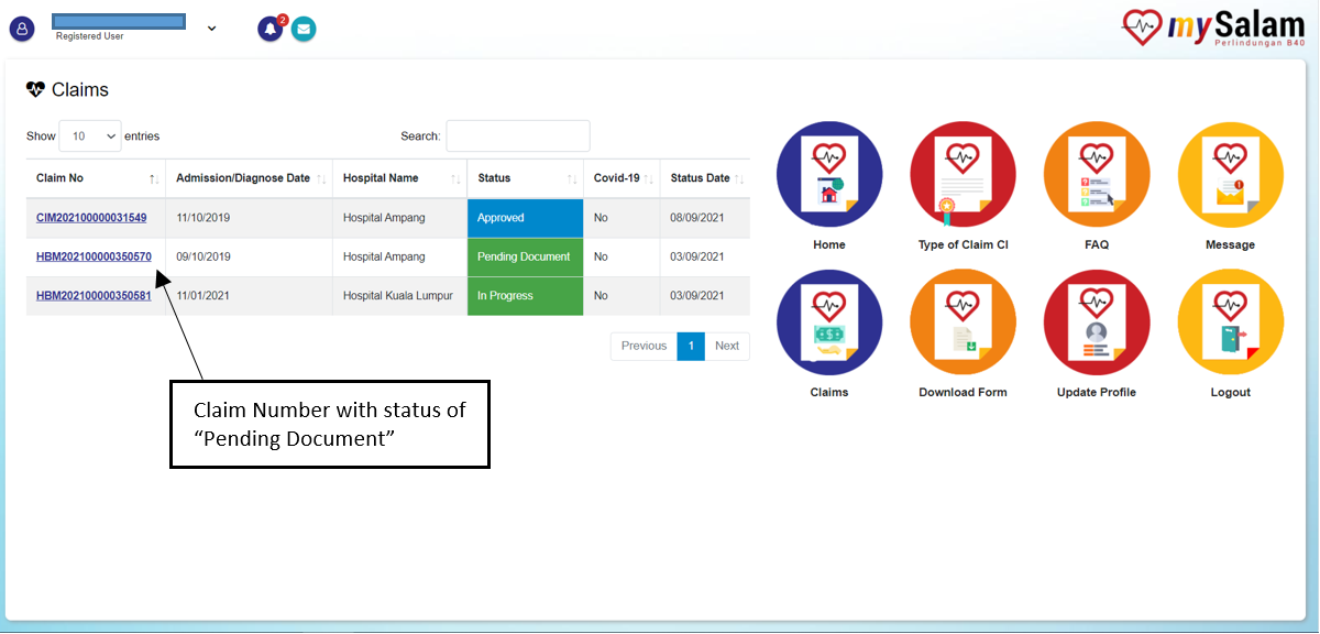 mySalam National Health Protection Scheme - FAQ About mySalam