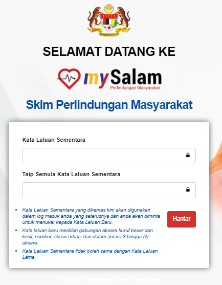 Claim kuarantin salam my Proses Tuntutan